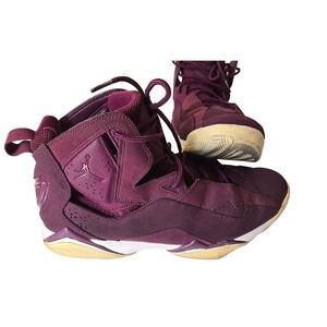 Jordan True Flight Shoes Men's Size 13 Burgundy Bordeaux/Bordeaux-Sail Sneaker